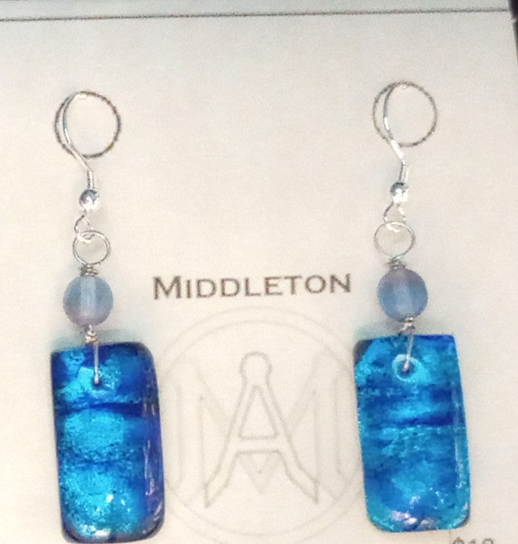 Blue Ocean Earrings (large)