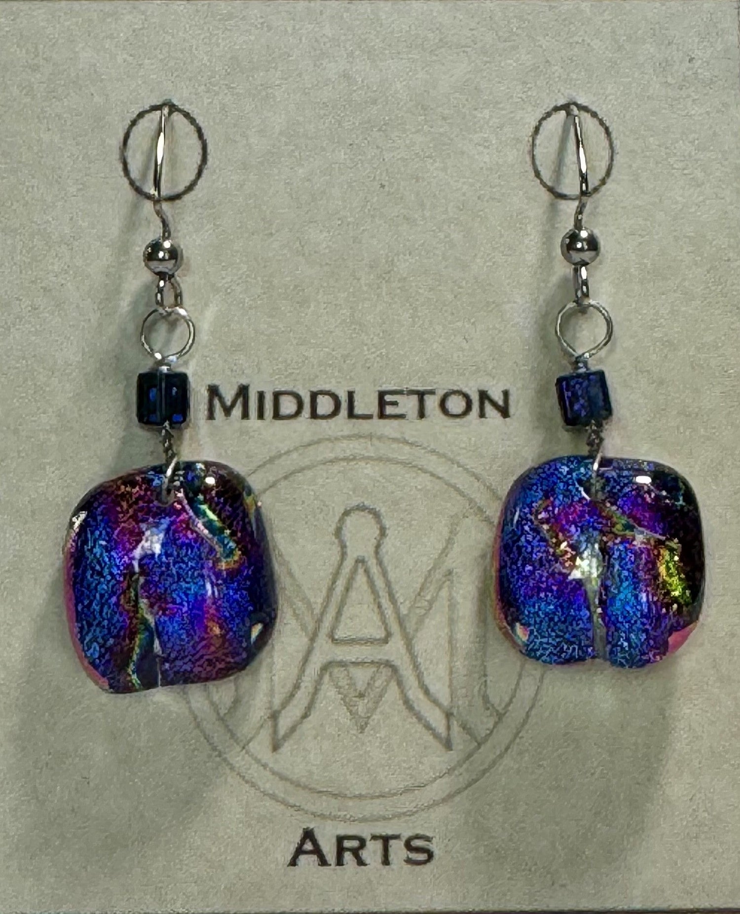 Fused Glass Earrings