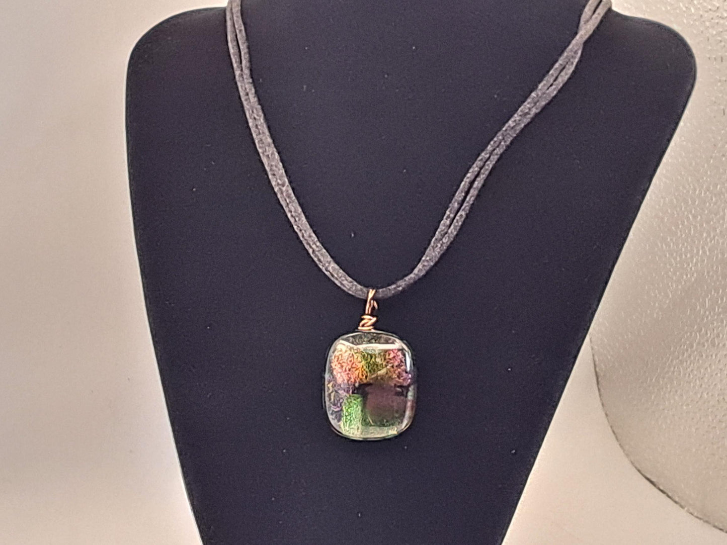 Copper and Gold Pendant